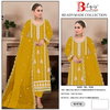 Bilqis B 47 E To H Heavy Embroidery Organza Pakistani Readymade Suits Wholesale Shop In Surat
